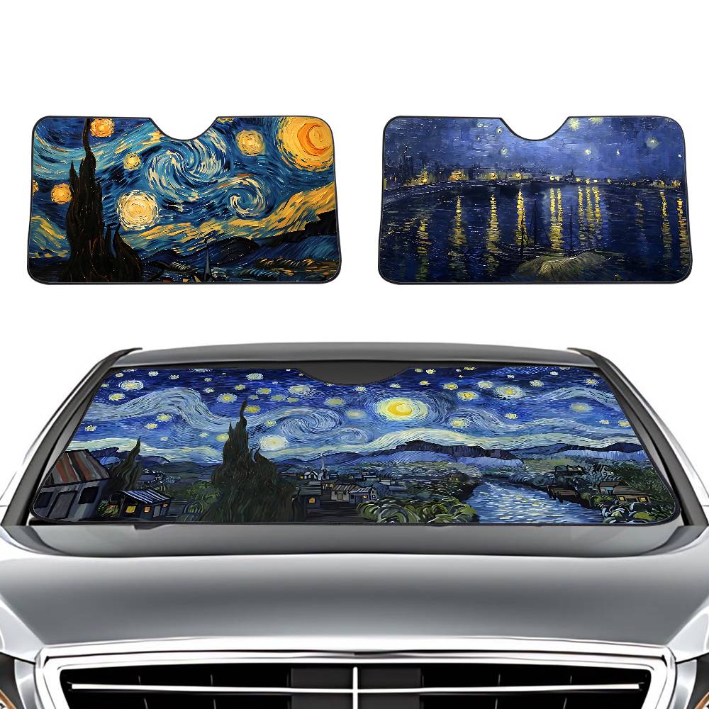 Car Accessories Window - Noite estrelada v-van g-ghh pára-sol do