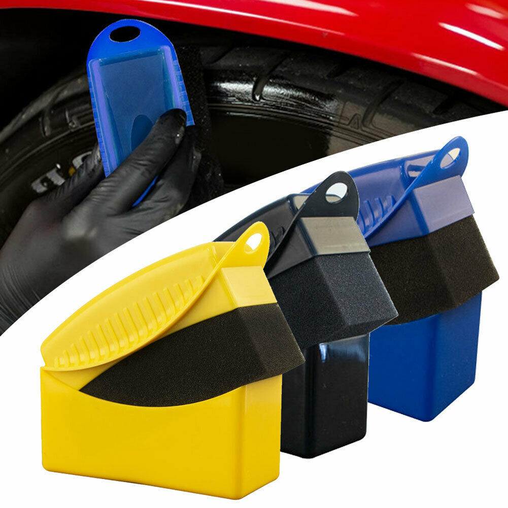 Car Detailing Brush - Roda de carro polimento cera esponja