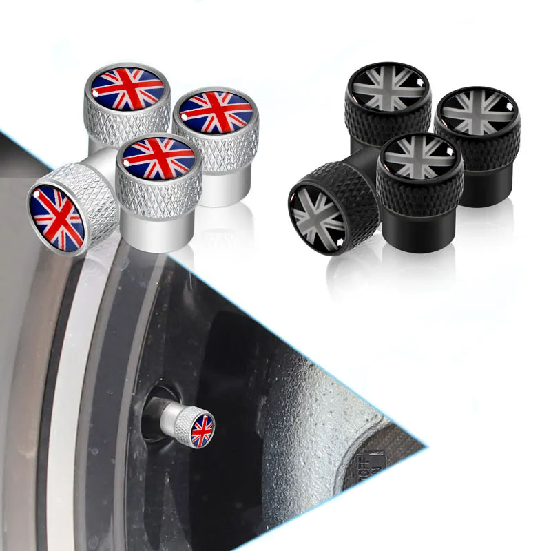 Car Accessories Uk - 4 pçs/set reino unido carro metal
