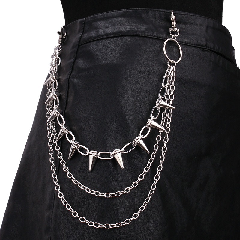Car Accessories Gifts For Men - Hip hop punk rock calças de