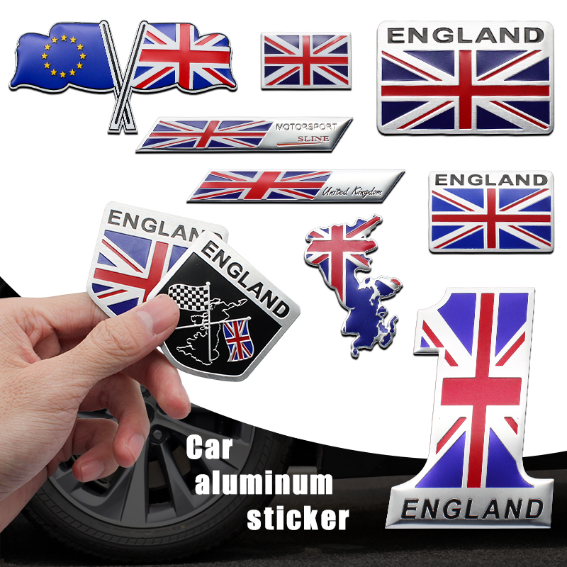 Car Accessories Uk - Emblema Adesivo 3D de Alumínio com