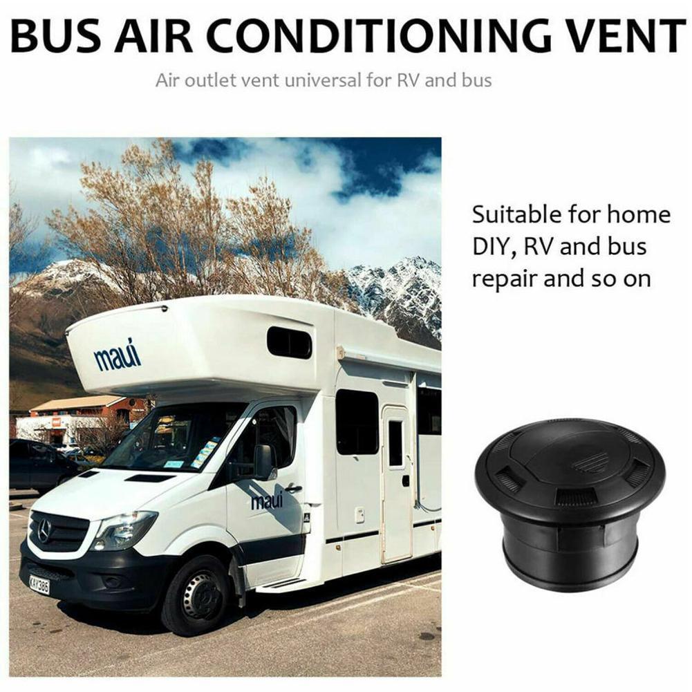Car Accessories Uk - Black Closeable Rotatable Air Outlet Vent,