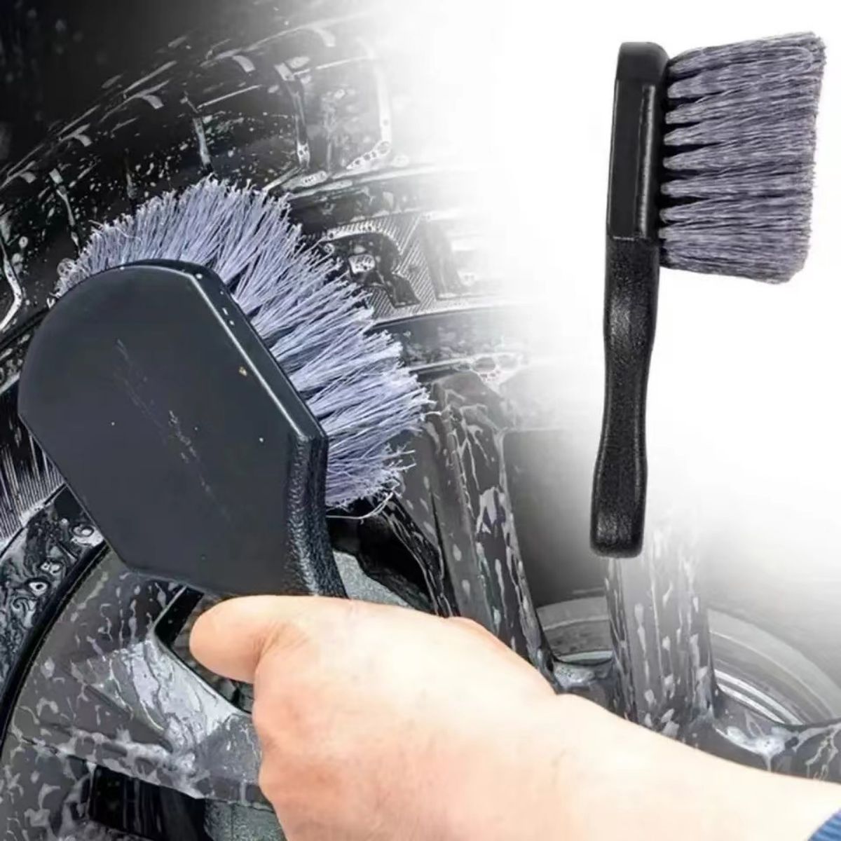 Car Detailing Brush - Carro Roda Escova De Limpeza Set,