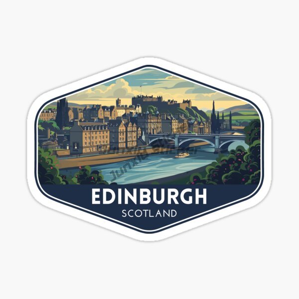 Car Accessories Edinburgh - Adesivo de carro com paisagem de