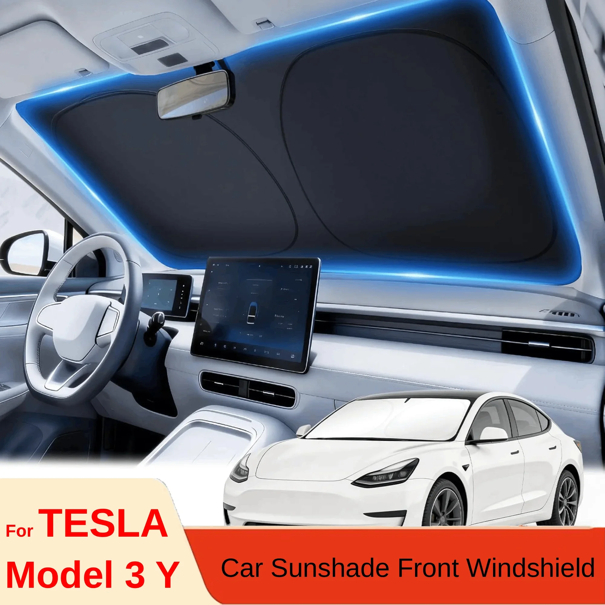 Car Accessories Window - Para Tesla Model Y Juniper: Cobertura
