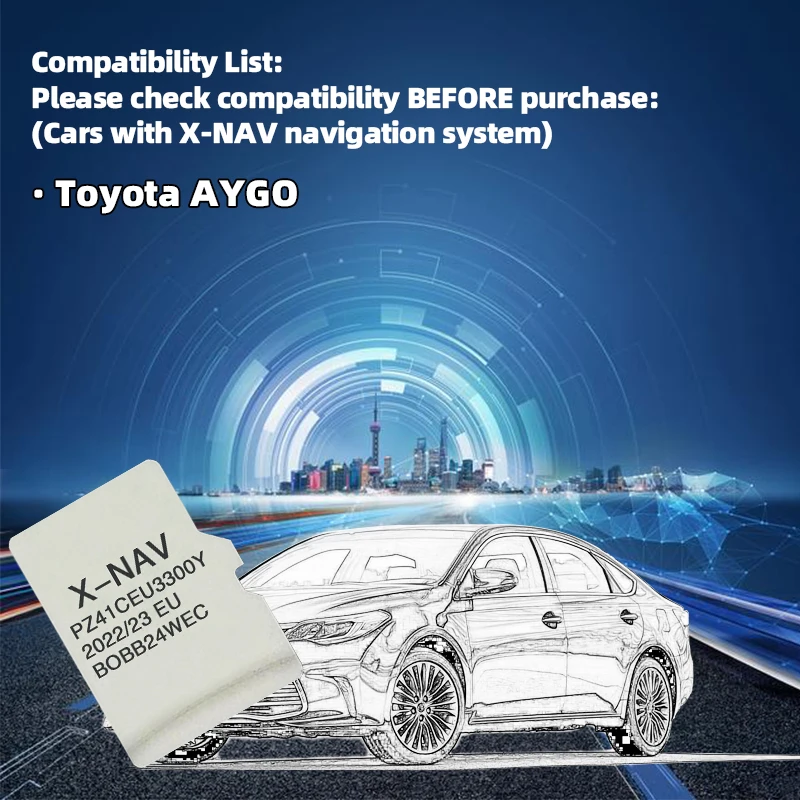 Para toyota aygo 2023 navegaçã - Car Accessories Uk avaliação e preço