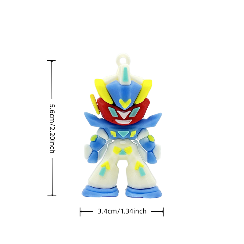 Chaveiro de Silicone Gundam, M - Car Accessories Gifts For Men avaliação e preço