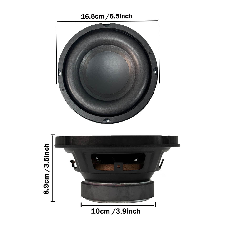 Subwoofer automotivo de 6,5