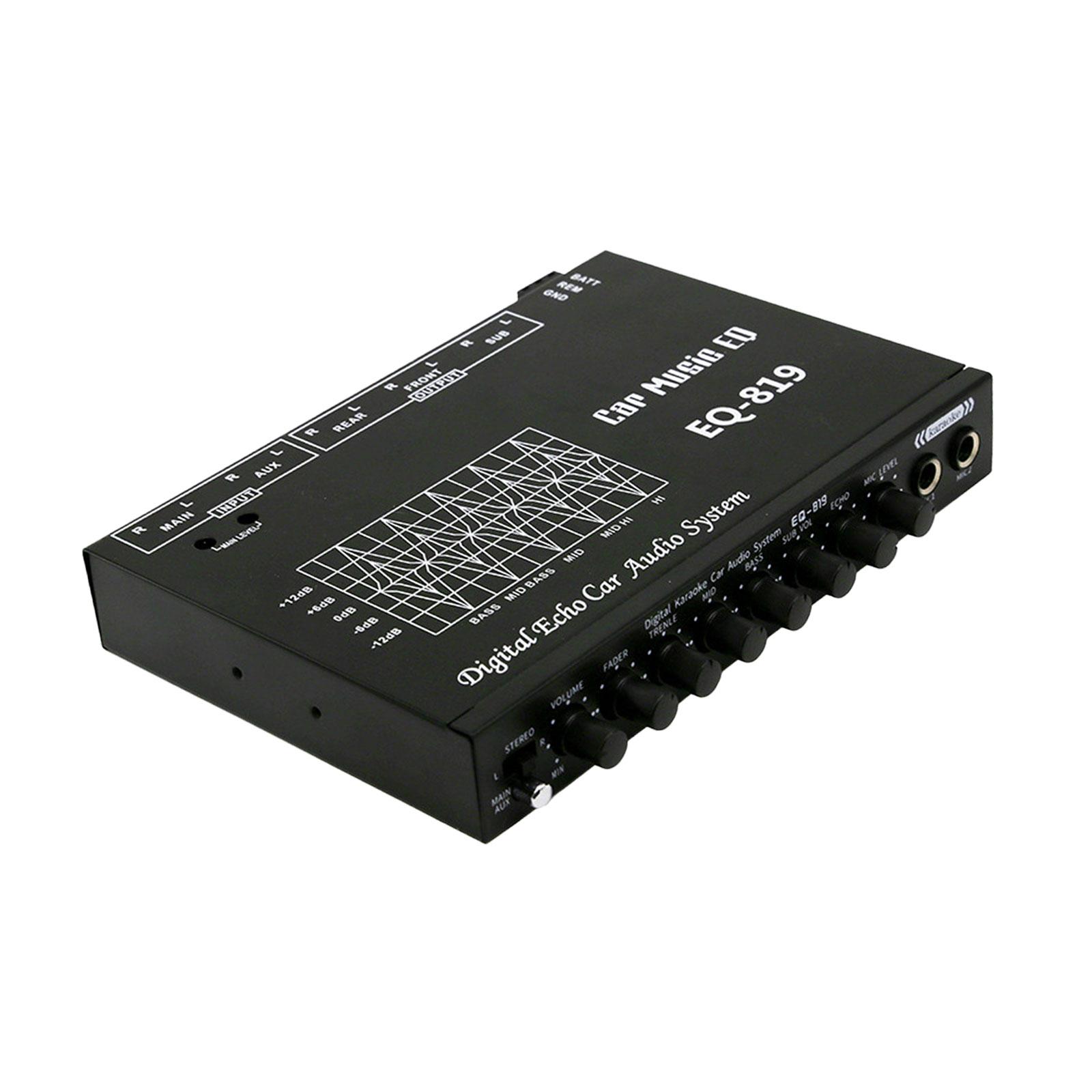 Equalizador de áudio para carr - Car Accessories Sound System avaliação e preço