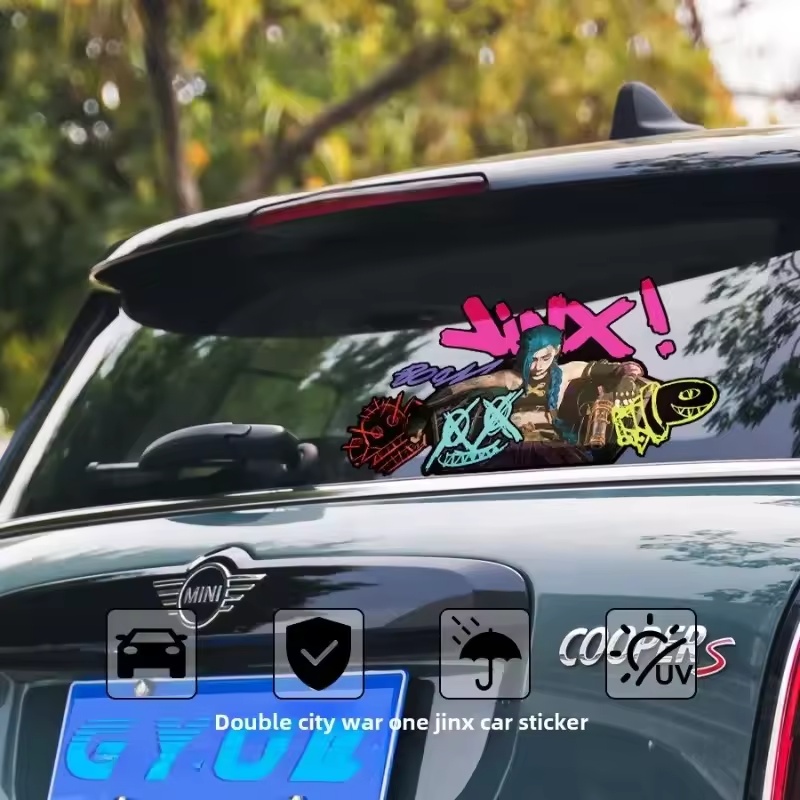 Adesivo Refletivo de Graffiti  - Car Accessories Window avaliação e preço