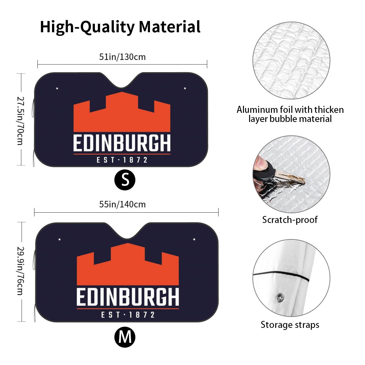 O edimburgo rugby logotipo 2 p - Car Accessories Edinburgh avaliação e preço
