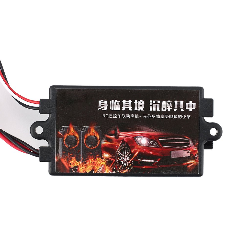 YSIDO-RC Motor Sound Simulator - Car Accessories Sound System avaliação e preço