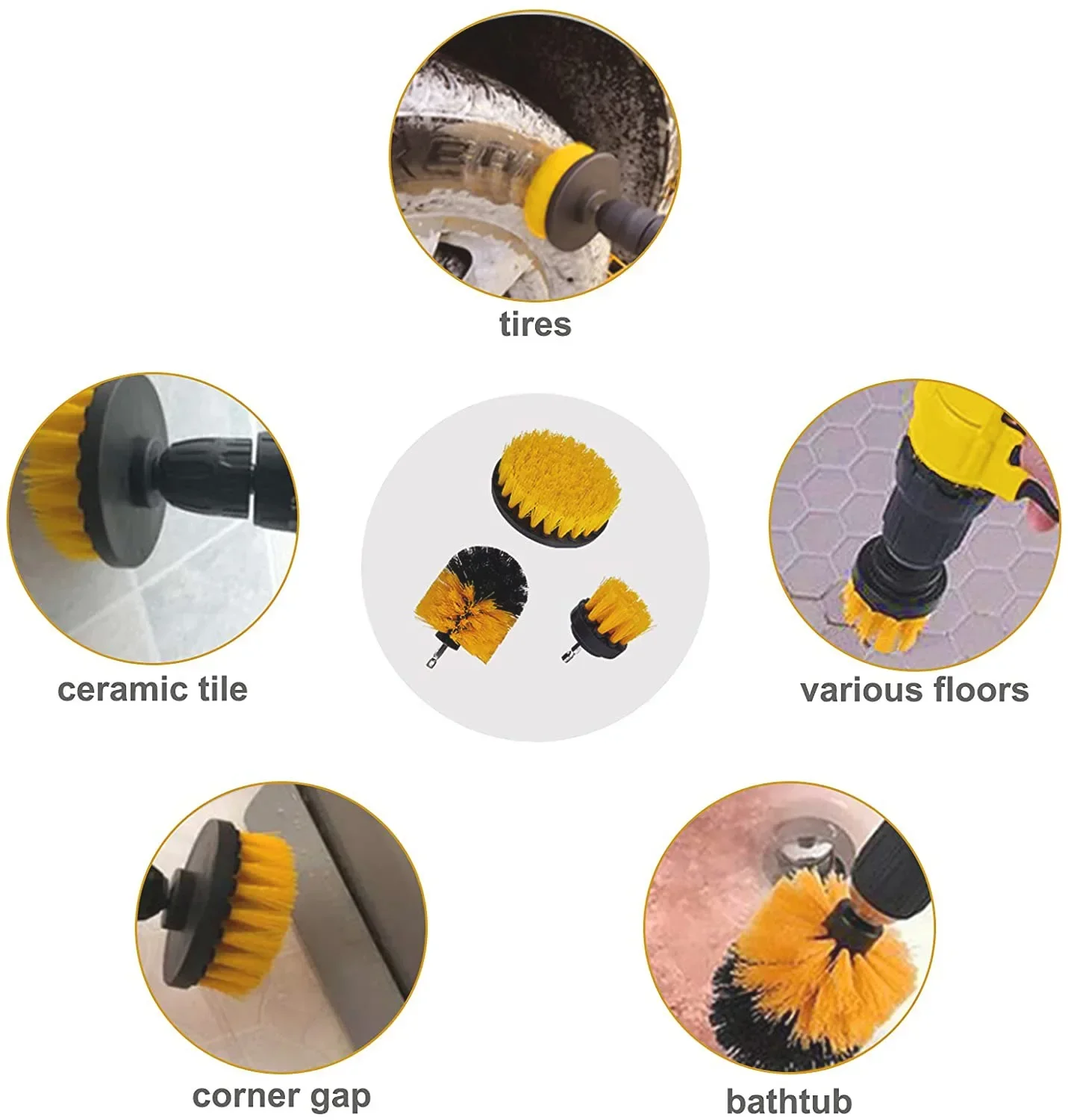 Novo kit de limpeza de detalha - Car Detailing Brush avaliação e preço