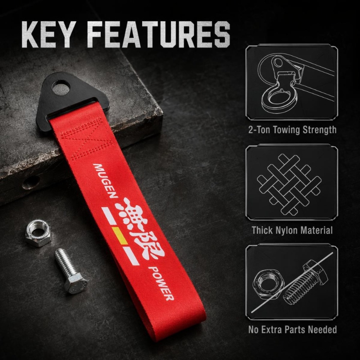 Corda de Reboque para Carros d - Car Accessories Unique avaliação e preço