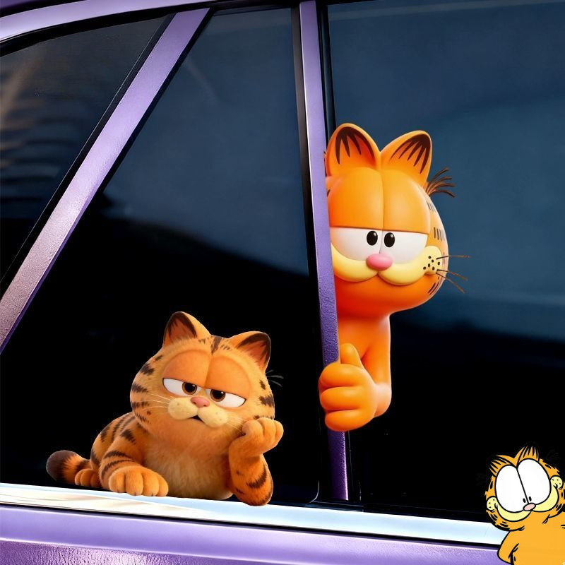 Adesivos de Carro Garfield Ani - Car Accessories Window avaliação e preço