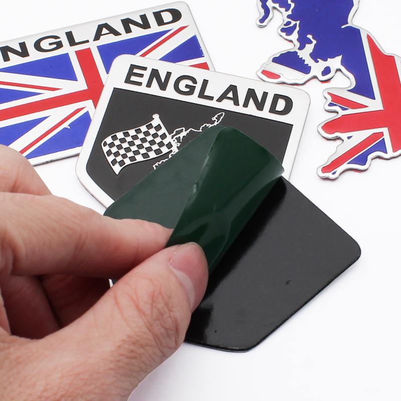 Emblema Adesivo 3D de Alumínio - Car Accessories Uk avaliação e preço