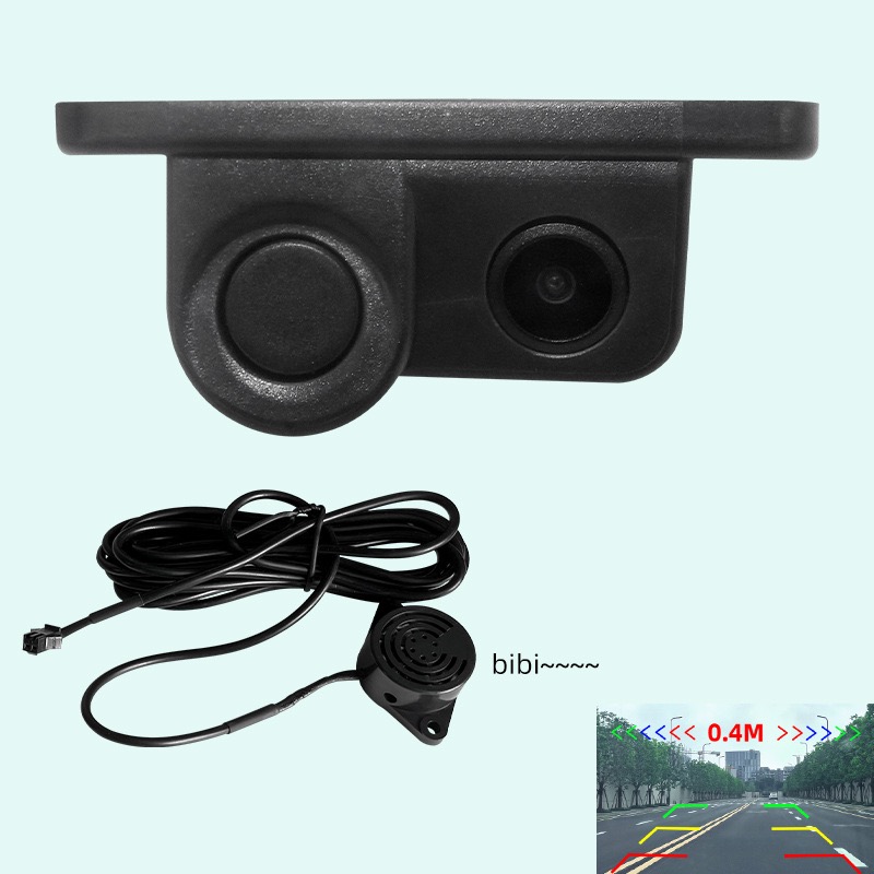JISUIDA carro 2-em-1 HD câmera - Car Accessories Sound System avaliação e preço