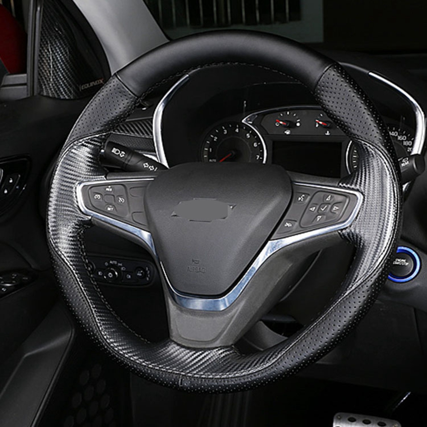 Diy couro genuíno volante do c - Car Accessories Xl6 avaliação e preço