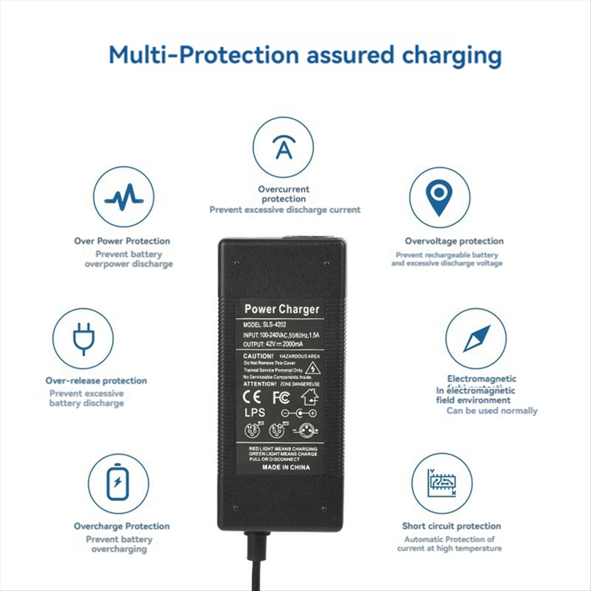 Adaptador de Energia 42V 2A pa - Car Accessories Uk avaliação e preço