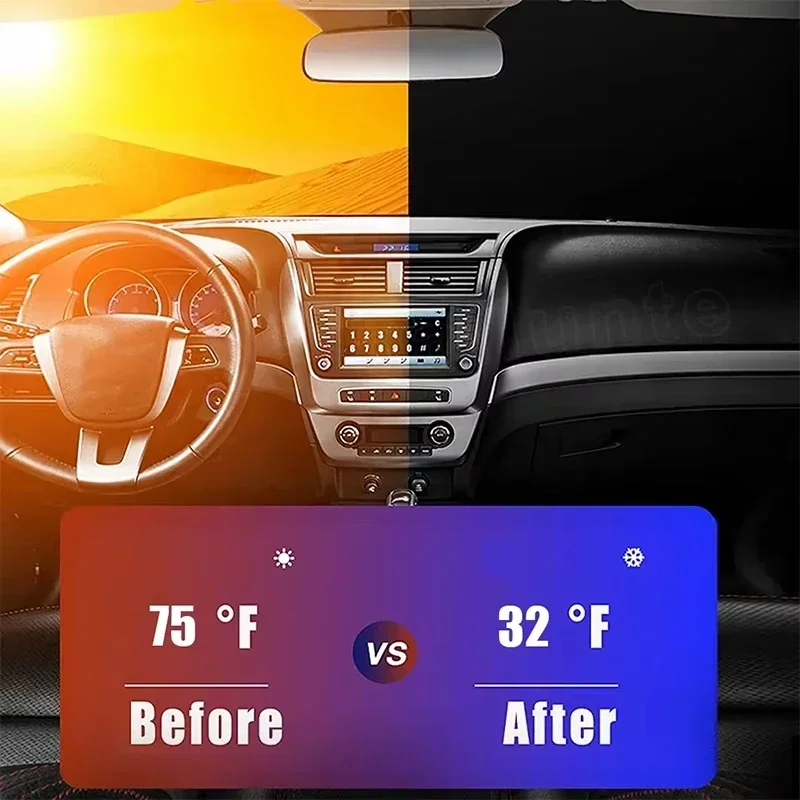 Protetor solar para janela dia - Car Accessories Window avaliação e preço